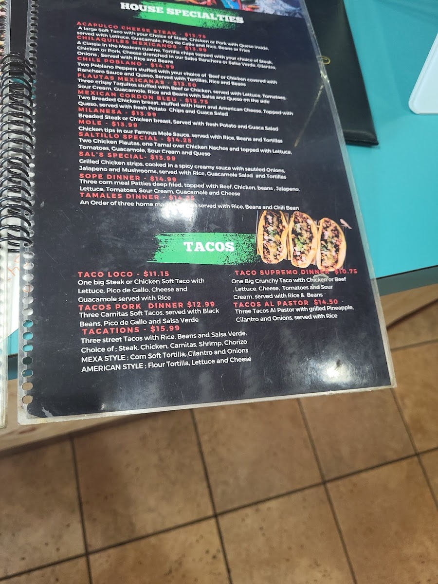 El Ranchero Mexican Restaurant Menu - Image 3