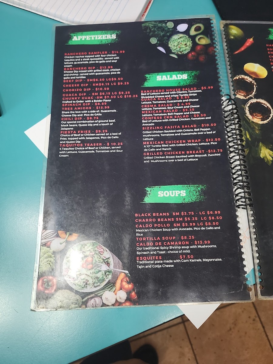 El Ranchero Mexican Restaurant Menu - Image 5